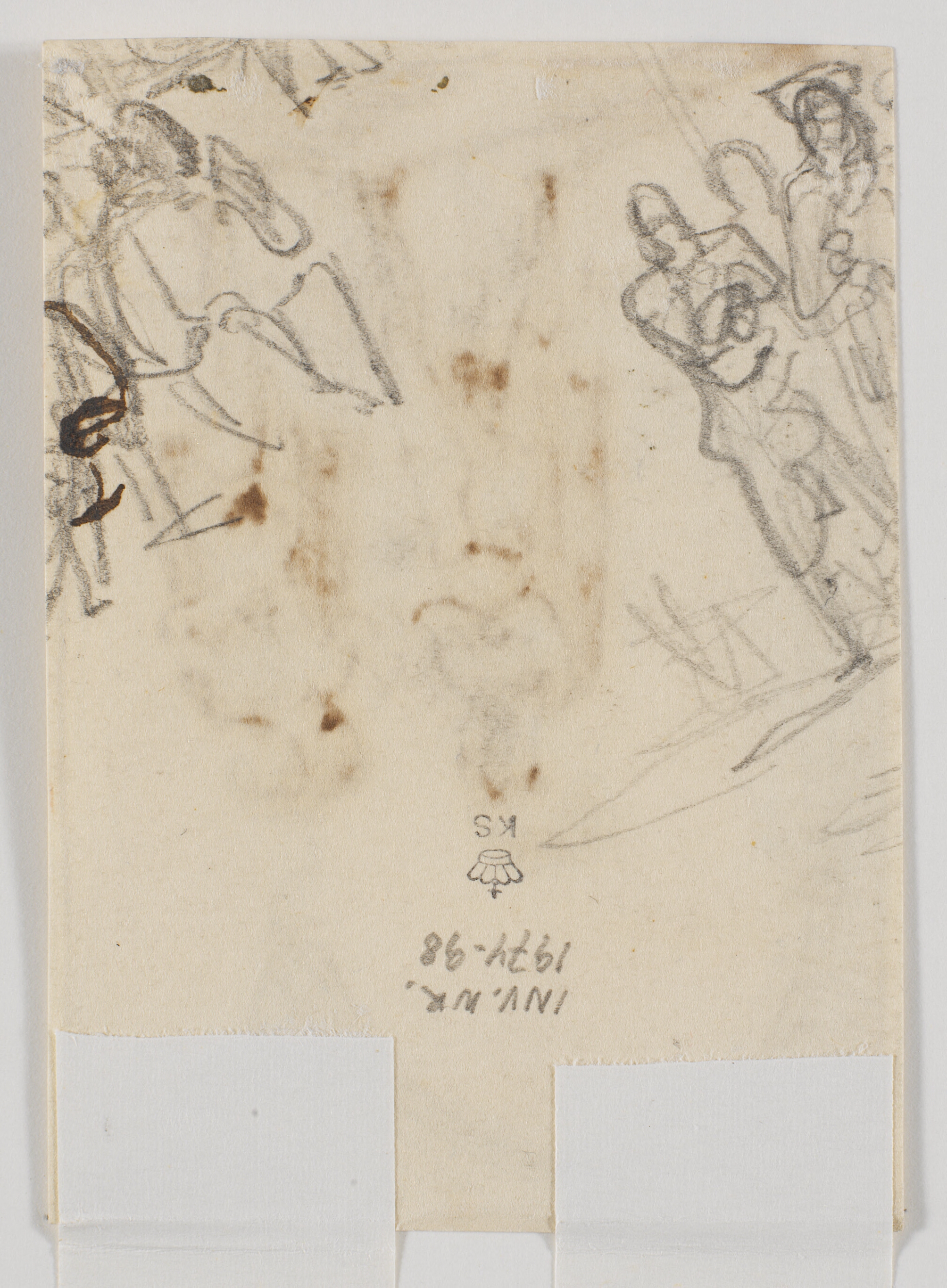 Fragmenter af figurskitser